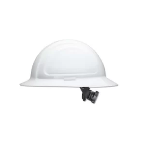 HONEYWELL NORTH ZONE N20R010000 CAP N20 WHITE, RATCHET, FULL BRIM HARD HAT